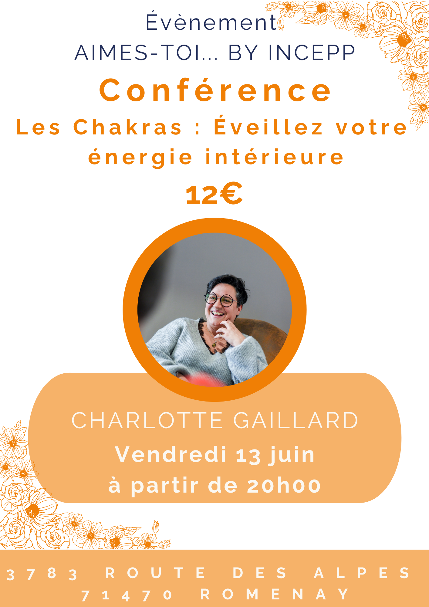 Conférence : Les Chakras, Éveillez votre énergie intérieure !✨